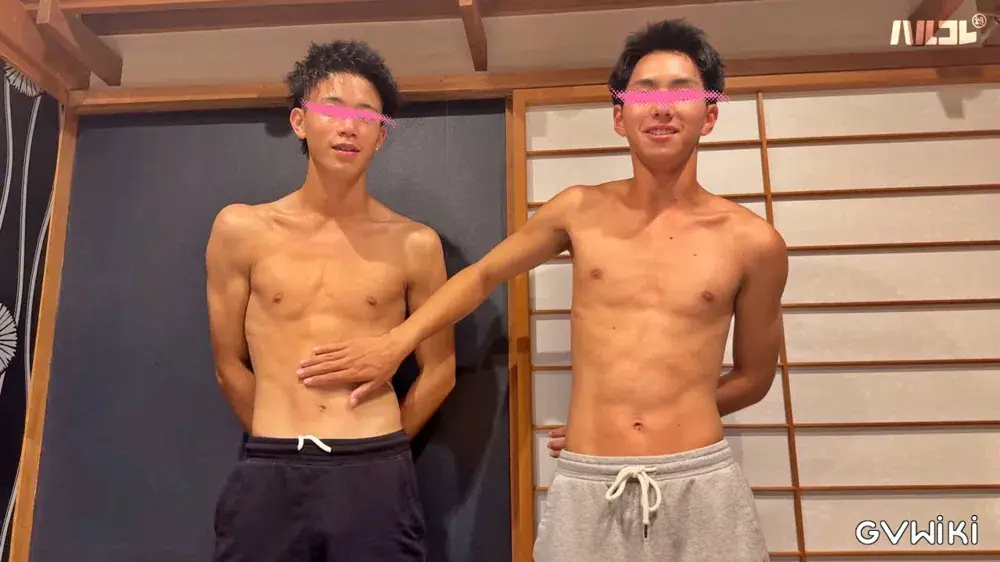 【ビジュ勝ち確!濃厚キス】短髪チャラピッチャー「たいせい」×俊足アスリ「勝目」肉食ガチ生ピストン1回戦!4K《ハルコレ》-11