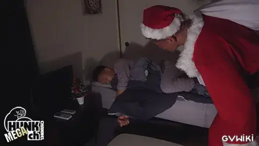 クリスペ2025!!犬顔イケメン筋肉ノンケの一仁(かずひと)24歳にデカマラサンタがやって来て雄生ファックをプレゼント!!【生掘り】-2