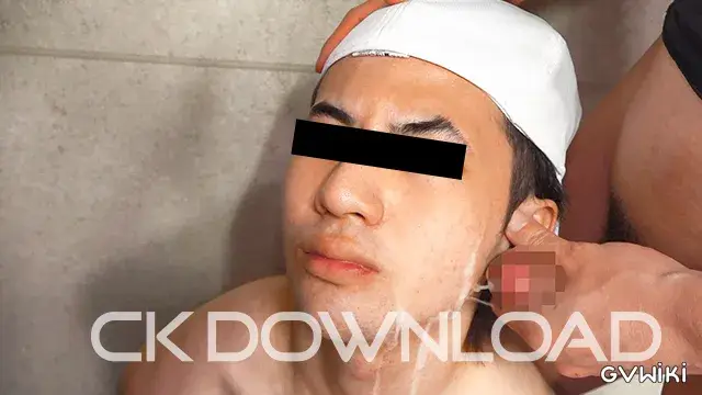 [MVP]巨根元高校球児18才　ガン掘られながら掘られイキ＆顔射も!-8