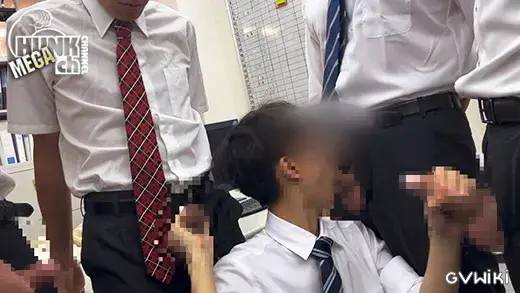 〈裏野ゲイ〉仕事ができない新入社員に喝を!社内ヤキぶっかけ!-4
