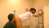 18才超ジャニ系スーパー美少年が公衆トイレで男に悪戯されて激イキ射精!-4