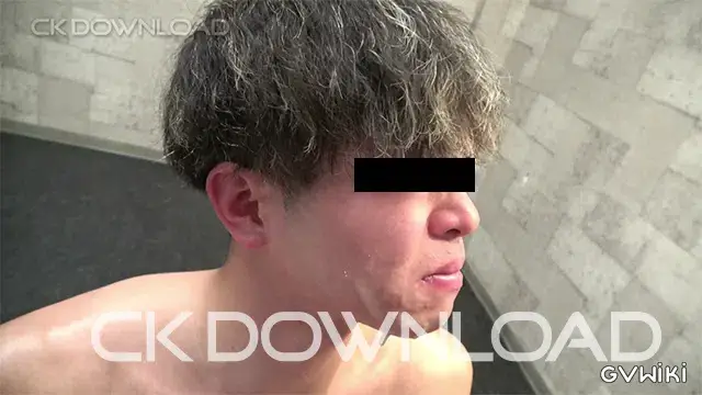 初ウケ挑戦! 高身長巨根サッカー部22才がチンポ咥えたまま恥辱発射!-8