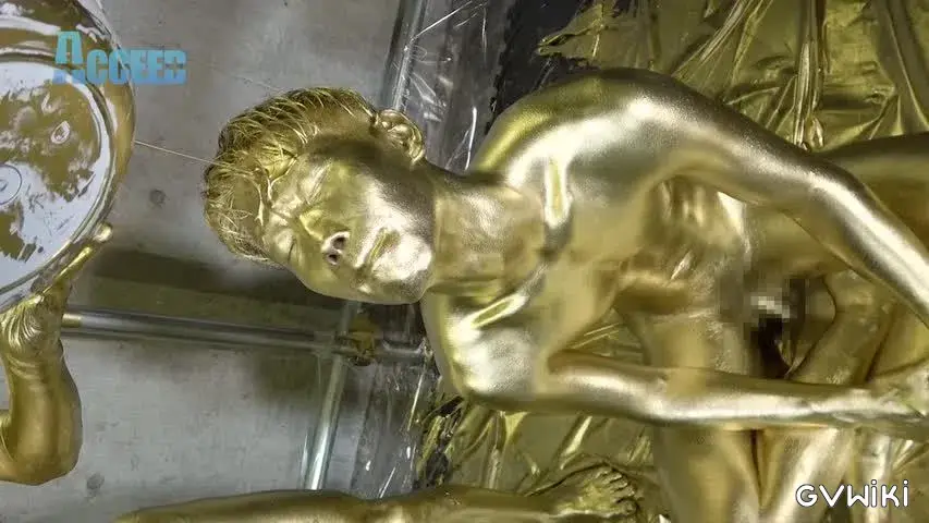 the Mania~柊汰と将人の筋肉質な肉体が黄金に!柊太の金のチンポで将人の金のアナルを生掘り種付け!!~-21