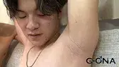 高身長のハンサムノンケ大学生が人生初の男相手に濃厚ザーメン発射♂-6