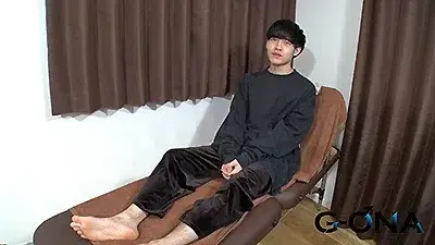 セクシー系イケメン大学生にお尻マッサージ★ムラムラした後は本番SEX!-3