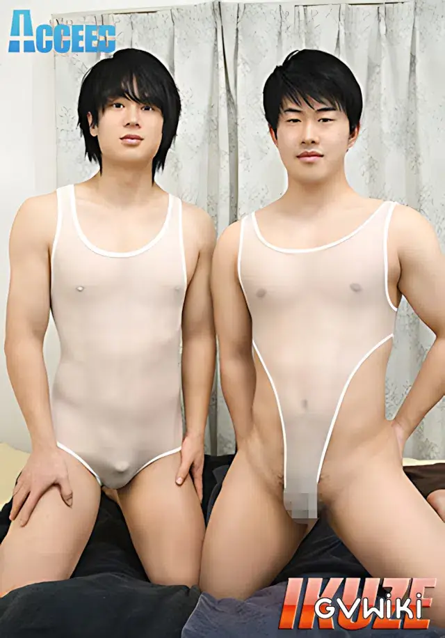 IKUZE～ノンケマッチョかける・せいじエロレオタード着て筋肉ケツマンを掘り合い生SEX!!～-1