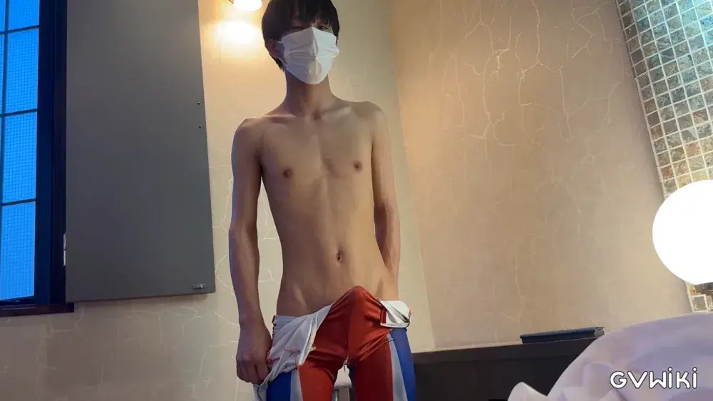 新人！！　ヒーロー系タイツ　１８歳スリムイケメン　初登場！！-4
