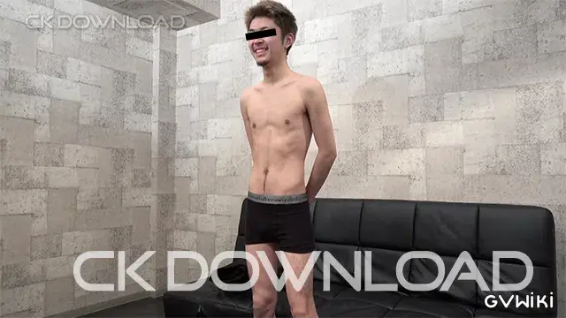 [Fine オリジナル]ヒゲの似合う男前19才! ブットチンから濃厚ザーメンを打ち上げる!-6