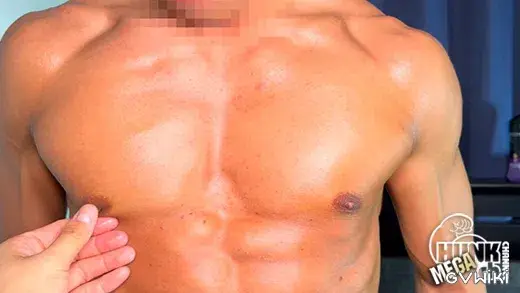 大会後日の体脂肪6%のバキバキマッチョが変態オナニー-3