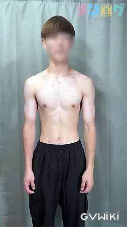 元バスケ部の筋肉が綺麗なイケメンノンケ18歳が初登場！-4