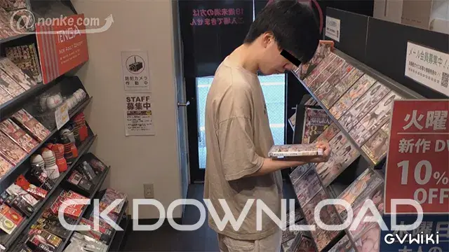 [公然猥褻『SHASEI堂』]【第十二弾】通行人を気にしつつ変態店員にイかされてしまうかわいい系男子!!ドピュッと大放出!!-2