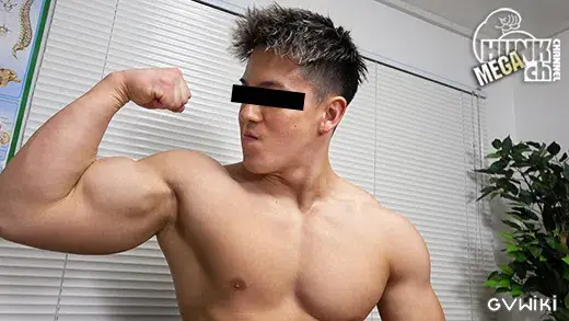 筋肉ノンケをわいせつ検査!!カルテNo.087 S級メガ筋肉の男前、淳弥(じゅんや)くん22歳大学生の敏感筋肉をくまなく触診、アナル検査で悶えてしまう淳弥くんの診断結果は!!?-3