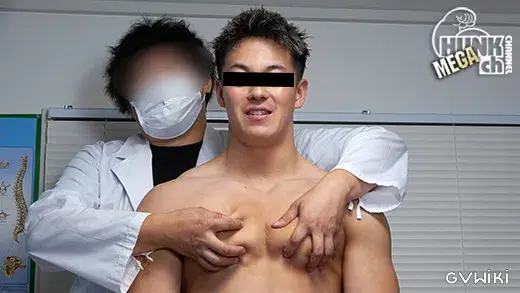 筋肉ノンケをわいせつ検査!!カルテNo.087 S級メガ筋肉の男前、淳弥(じゅんや)くん22歳大学生の敏感筋肉をくまなく触診、アナル検査で悶えてしまう淳弥くんの診断結果は!!?-5