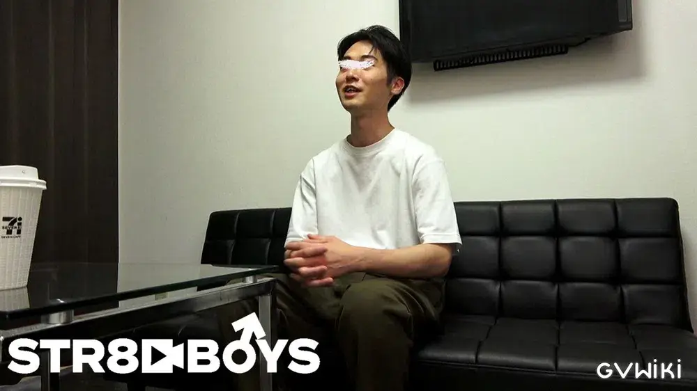 【THE!!ノンケ喰い】爽やか巨根好青年が奥さんに内緒で小遣い稼ぎをしに... おっさんに喰われアナル開発でモロ感巨根ギン勃ち寸止め射精！-4