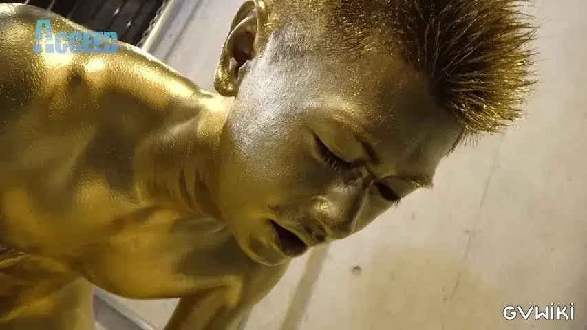 the Mania～ZENと雷人の筋肉質な肉体が黄金に！ZENの金のチンポで将人の金のアナルを生掘り!!黄金潮吹きも!!～-19