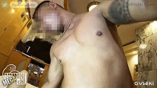 短髪色黒ガッチリアラサーが生ハメ中出しセックスしちゃいます!-4
