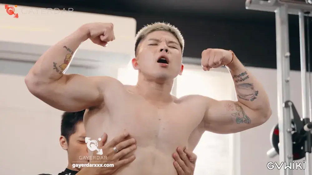 健身房淫行／教練的無套打樁教學-14