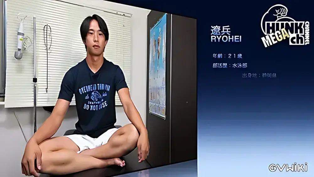 筋肉ノンケをわいせつ検査!!カルテNo.113 遼兵(りょうへい)くん21歳!!ギンギンチンコでワンちゃん射精しちゃうイケメンくんの診断結果は!!?-2