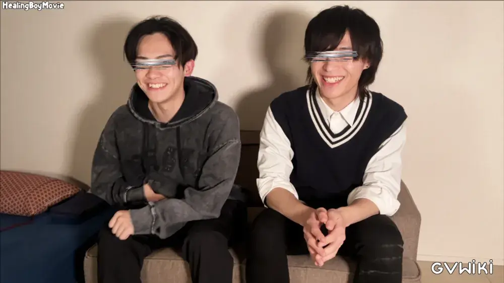 ノンケ同士にフェラさせてみた！イケメン同士が夢の共演！最後はもちろん仲良く発射♪-3