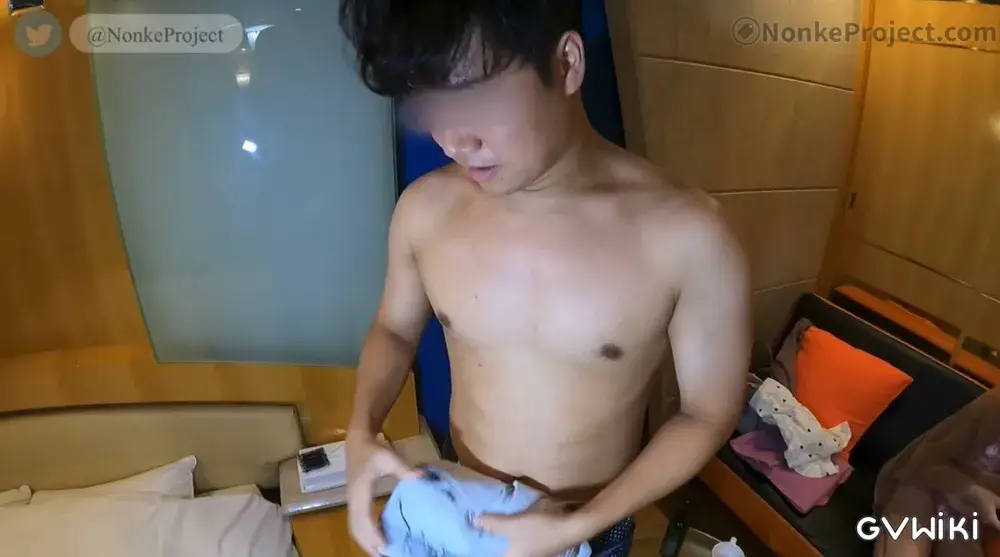 【生交尾】ガッチリ系彼女持ちヤリチンリーマンノンケ君の激しめ生中交尾!!-2
