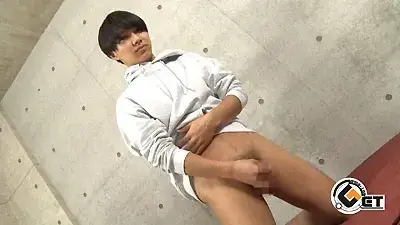 初登場!黒髪やんちゃ系な男の子がダッチオナホで即ドピュ♂-3