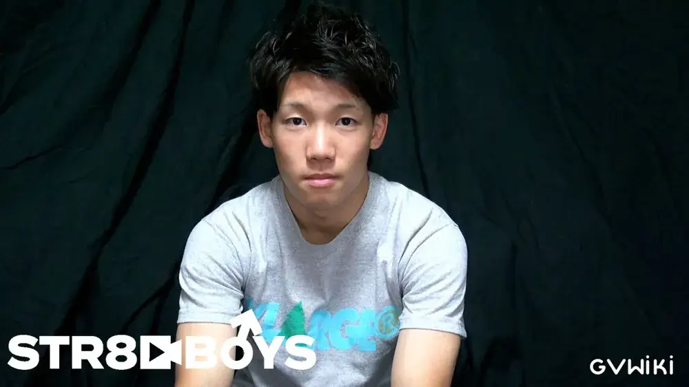 【BACK TRACK BOYS】まだあどけない童顔スジ筋専門学生が口半開きでモロ感状態!!綺麗な美チンは男相手でもビンビン!!チングリ返し体勢で快感フィニッシュ!!-4