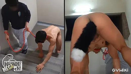 『宏翔はペット!!』ご主人様に生ガン掘りされて興奮勃起!!顔にザーメン掛けてもらってお掃除フェラでご奉仕!!【生掘り】-2