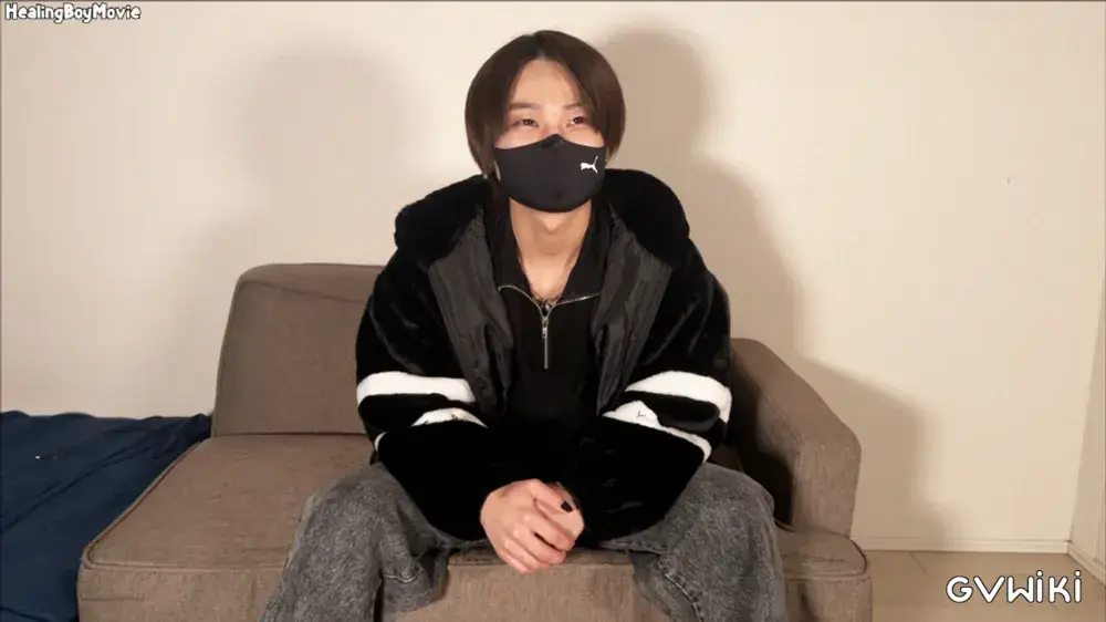 【初ドリ】超敏感19歳が男に攻められ悶えまくる！四つん這いでチンコを攻められ大量射精！-2