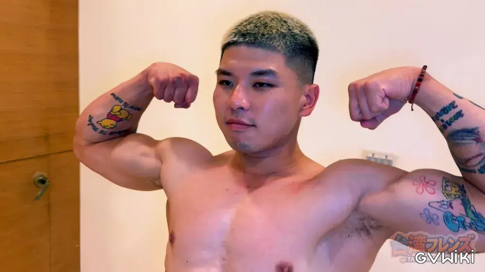 【無修正】◆特典あり◆ 筋肉ゴリゴリのエロマッチョ 26歳が初登場!童顔マッチョの太マラで感度抜群アナルを突かれながら昇天!!-2