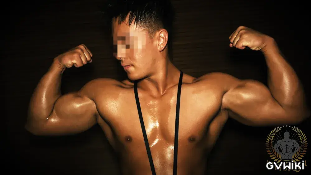 17代目フィジーカー初登場！マンキニ変態衣装着て強欲2回射精！今どきヤンチャ系フィジーカーセックス披露！-2