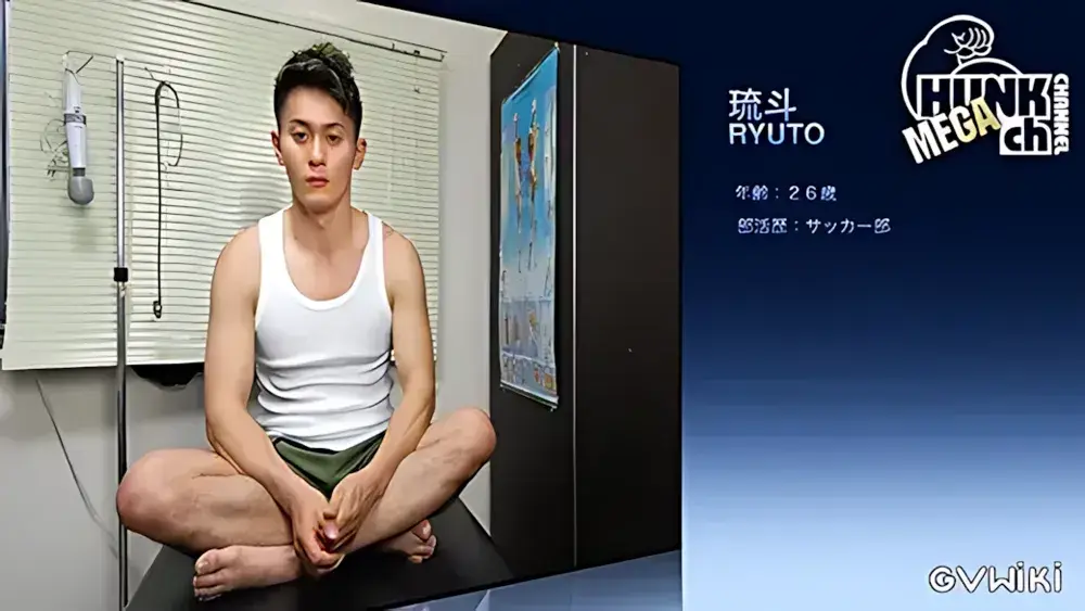 筋肉ノンケをわいせつ検査!!カルテNo.108 琉斗(りゅうと)くん26歳!!全身性感帯なプリケツ超男前の診断結果は!!?-2