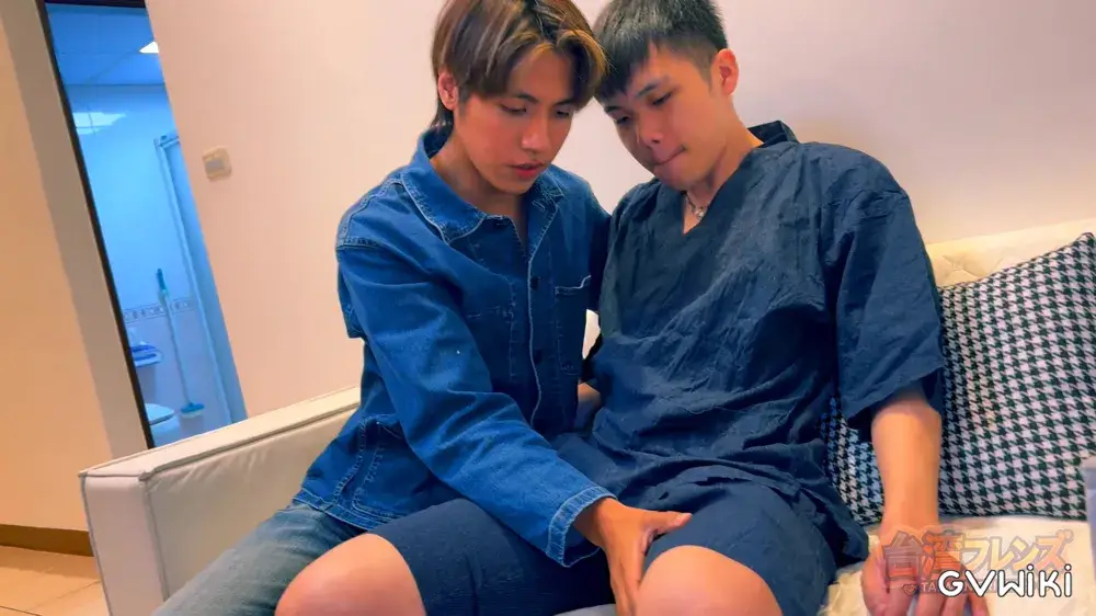 かわいい子犬系台湾男子が再び登場!イケメン台湾人のデカまらに生ハメハメされてクゥンクゥンと感じる姿は必見!最後はガッツリ中出し&ぶっとび高速射精!!-2