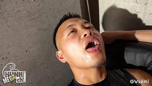 マッスルぬるぬるシリーズ「オイルオイル」第20オイリスト、犬顔筋肉ノンケイケメンの一仁(かずひと)くん24歳!!オイルまみれの生チンポで突かれて興奮快感!!【生掘り】-2