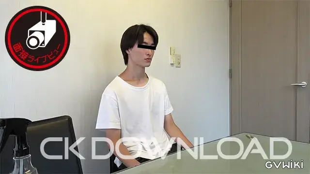 [面接ライブビュー]No.090 端正な顔立ちの爽やか大学生20才!! ローターを挿れられたまま喘ぎまくり射精!!-2