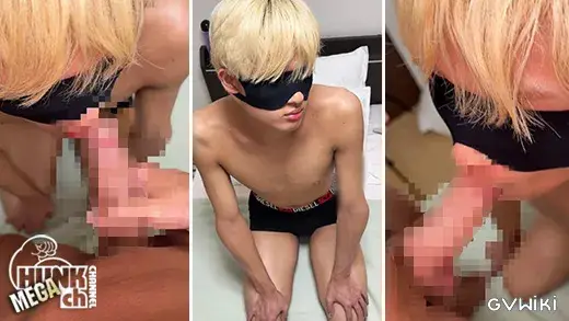 〈NextBoy〉金髪エロメン、アナルセックスで掘られならがら大量射精-2
