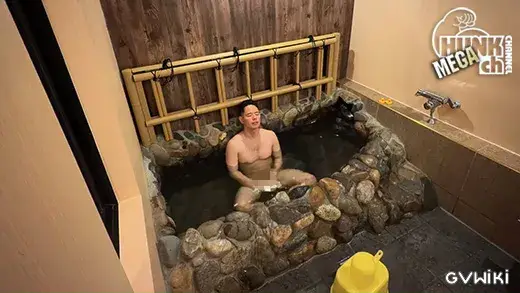 〈裏野ゲイ〉秘境!発展個室温泉-2