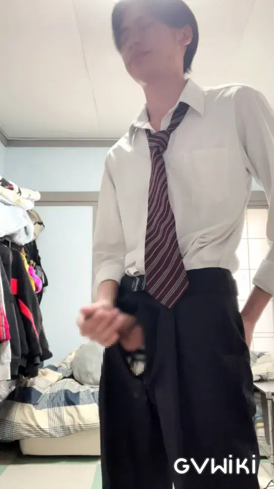 海斗くんの学性服＆私服自撮りオナ２本セット-3